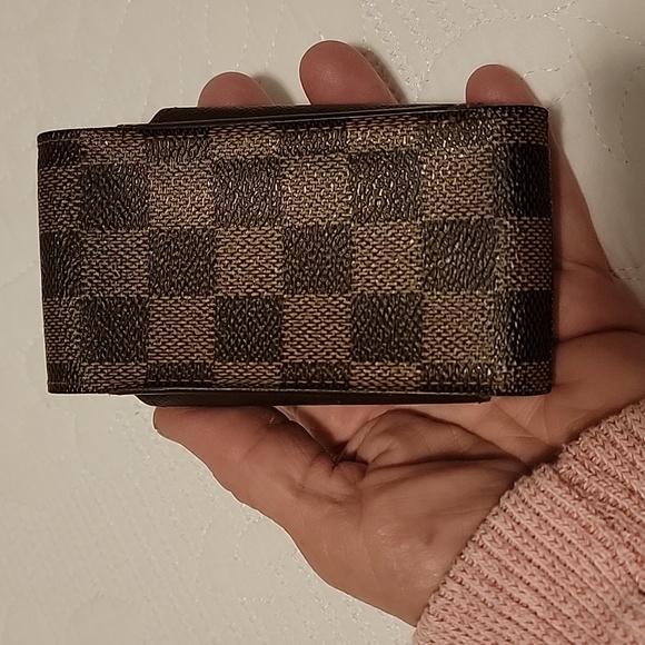 Authentic Louis Vuitton cigarette case in Damier ebene - Picture 3 of 7
